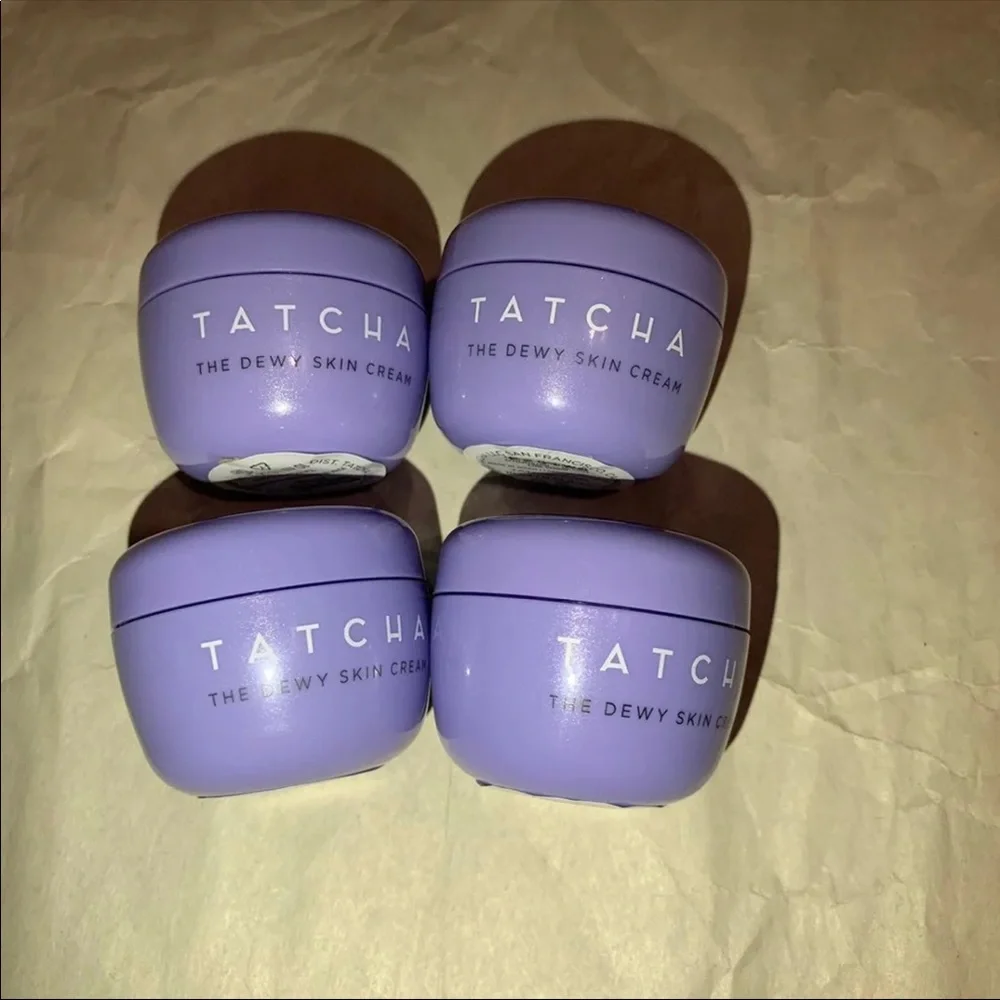 4 x Tatcha cream 10ml